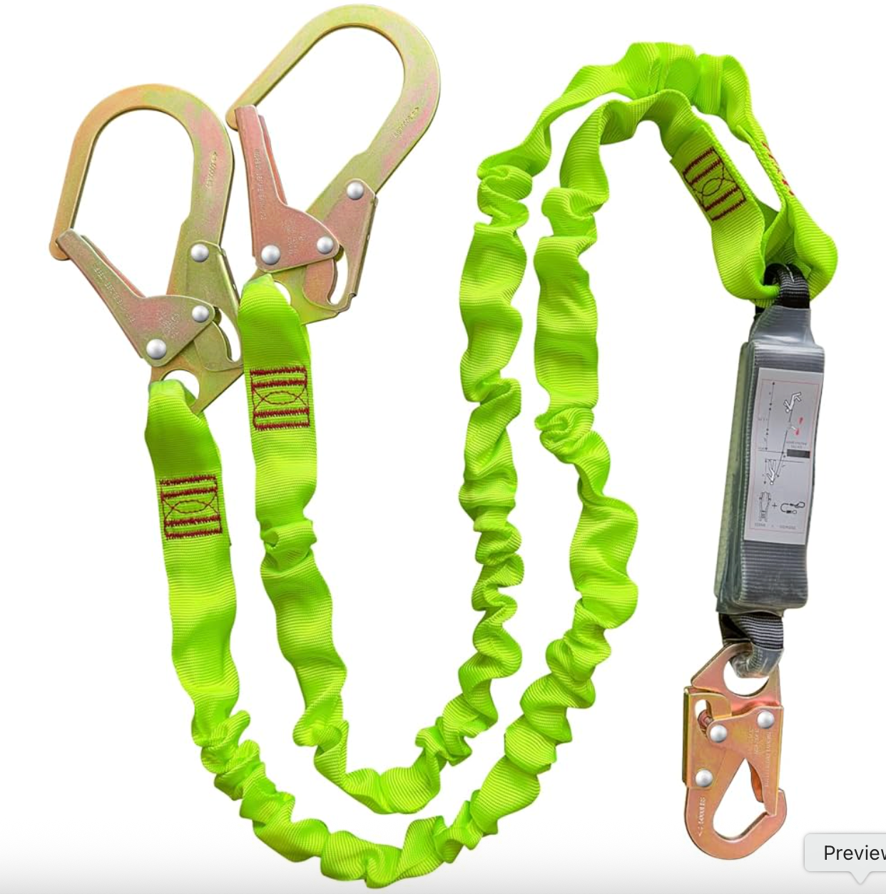 SHOCK ABSORBING LANYARD